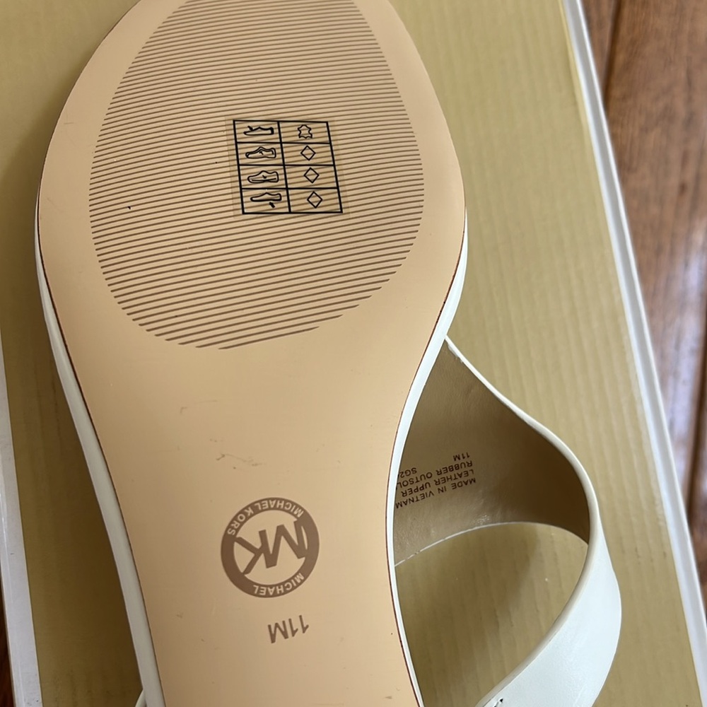 Michael Kors Lucinda Kitten-Heel Sandals - Picture 6 of 7